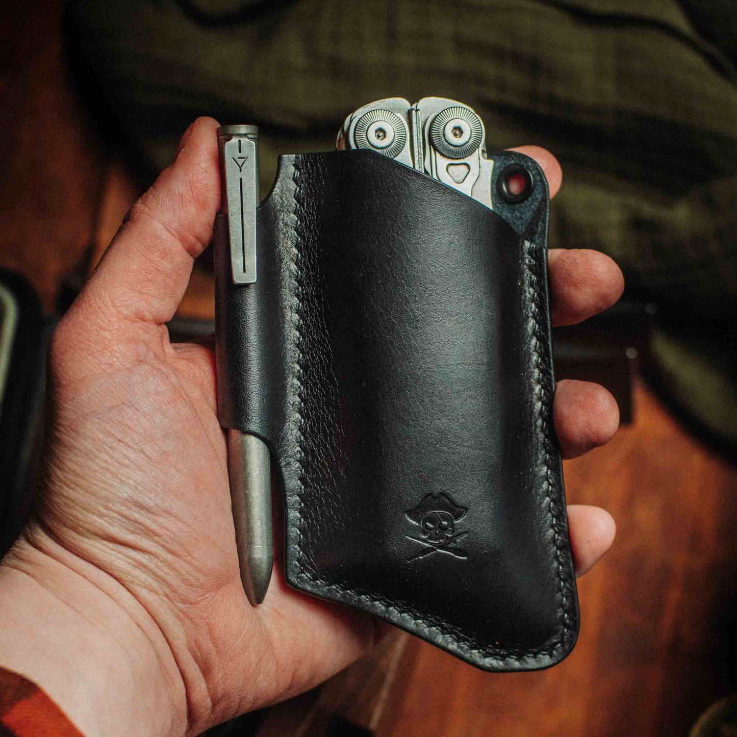 Knife Sheath - Sailor v3 | Leather EDC | Pocket Knife Holder