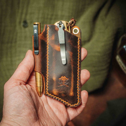 Knife Sheath - Sailor v3 | Leather EDC | Pocket Knife Holder