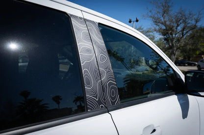 Topographic B Pillar Overlays - 2024+ Ranger