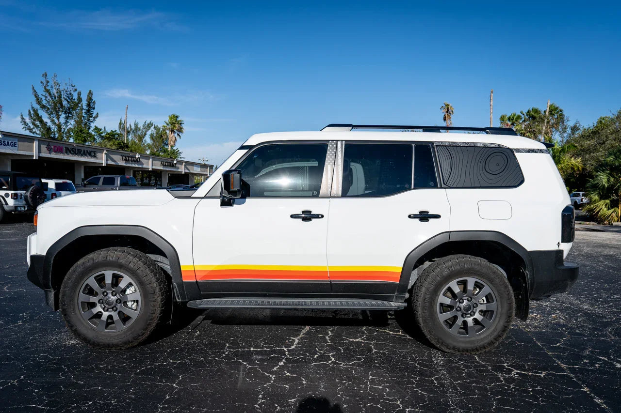 Topographic Rear Window Overlay V2 - 2024+ Land Cruiser