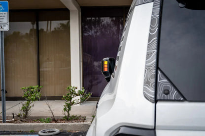 Heritage Retro TRD Style Mirror Stripes - 2024+ Land Cruiser / GX 550