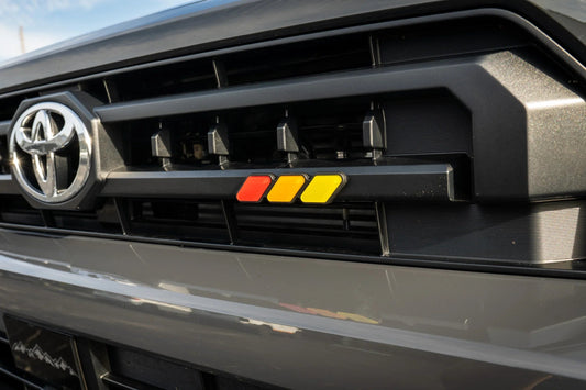 Tri Color TRD Style Grille Emblem - 2025+ 4Runner