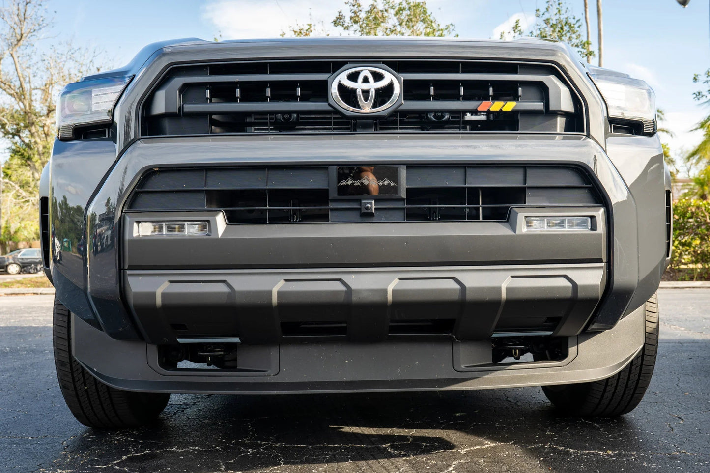 StickerFab Tri Color TRD Style Grille Emblem Version 2- 2024+ Tacoma / 2025+ 4Runner