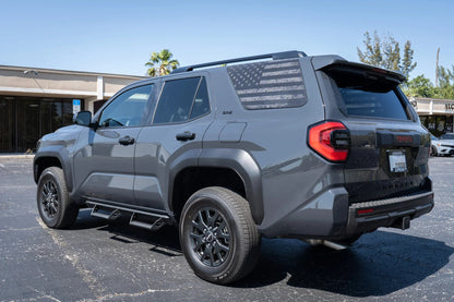 American Flag Rear Window Overlays V2 (Perforated) - 2025+ 4Runner