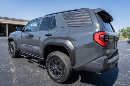 American Flag Rear Window Overlays V2 (Perforated) - 2025+ 4Runner