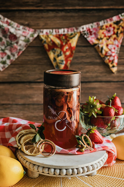 Berry Rhubarb Fizz
