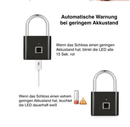 Style Loft Collection SecureStyle SmartTouch Fingerprint Padlock