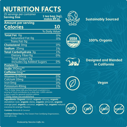 Dandelion Coconut Roasted Herbal Tea