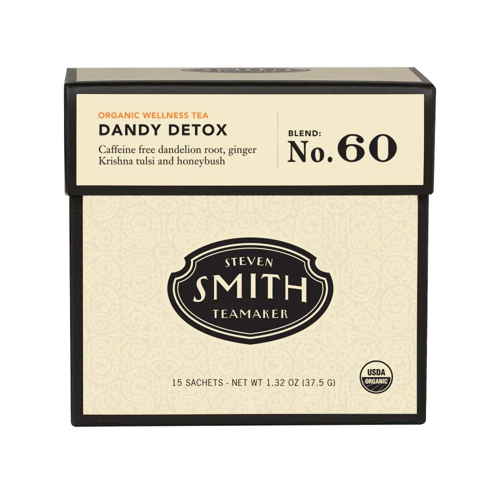 SMITH TEAMAKER - DANDY DETOX BLEND NO. 60 (15 TEA BAGS, 1.32 OZ)
