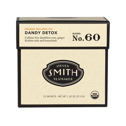SMITH TEAMAKER - DANDY DETOX BLEND NO. 60 (15 TEA BAGS, 1.32 OZ)
