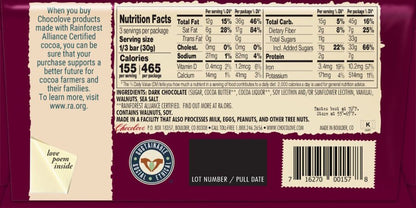 Chocolate Bars, Dark, Chocolove