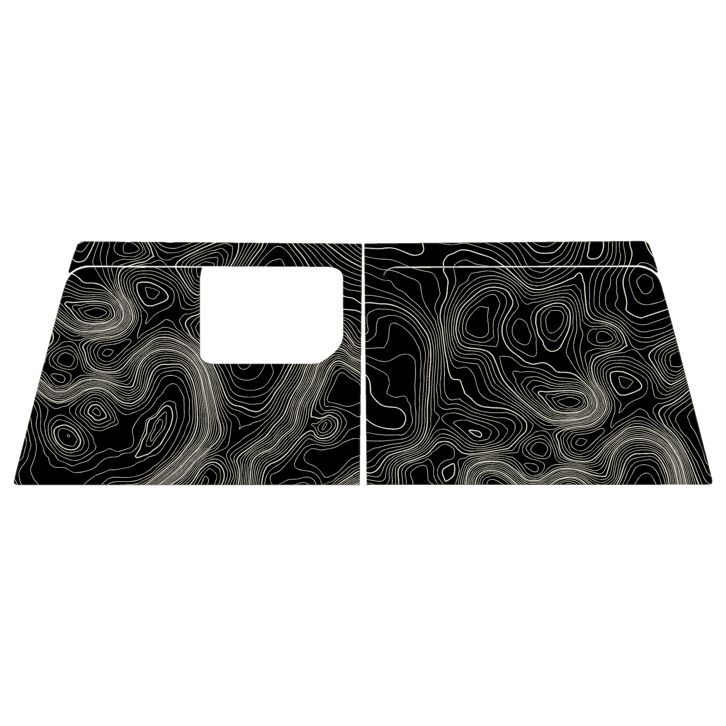 Topo Cargo Area Overlay Kit Part 1 (Printed Series) - 2021+ Bronco 4 Door