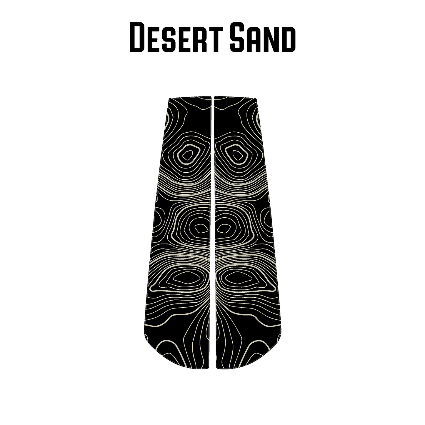 Topographic Sliding Rear Window Trim Overlays - 2025+ 4Runner