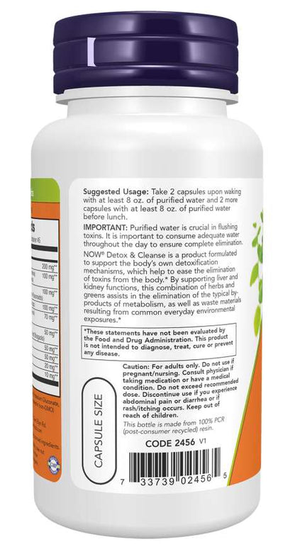 Detox & Cleanse, Liver and Kidney Support