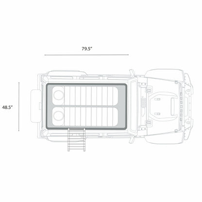ÖVRLNDR 2P ROOF TOP TENT (Tan)