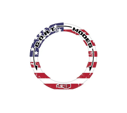 Drive Mode to GOAT Mode Dial Ring Overlay - 2024+ Ranger