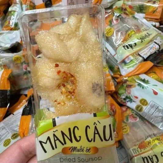 Dried Soursop Fruit Snacks with Tamarind (Mãng Cầu Me) 500Gr