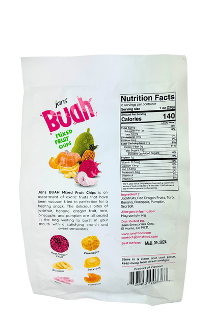 Freeze Dried Mixed Fruit Chips