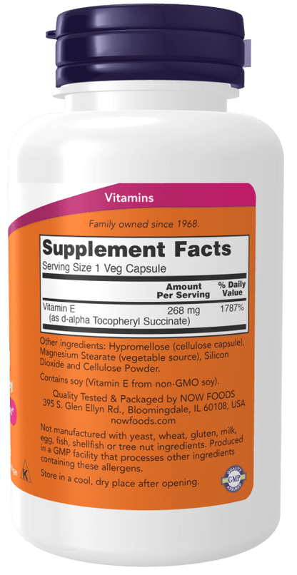 Dry E-400 D-Alpha Tocopheryl