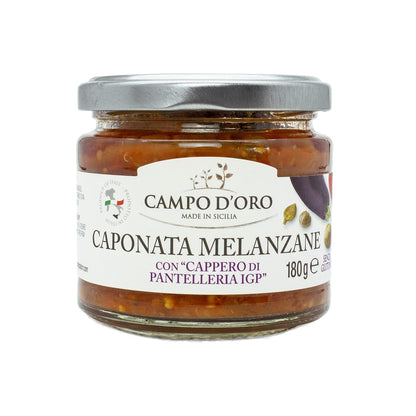 Campo D'Oro, Eggplant Caponata Appetizer,  6.35 oz