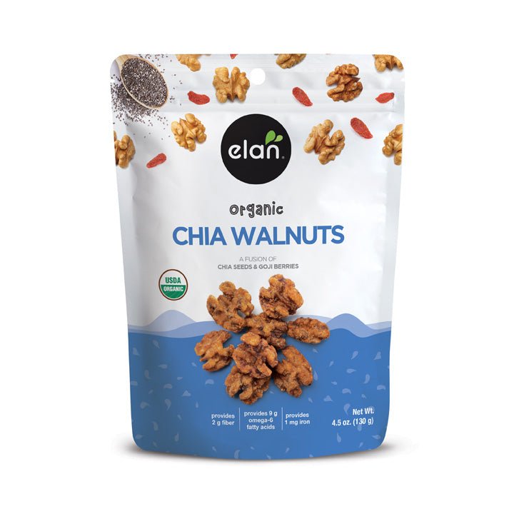 Chia Walnuts, Organic, Elan