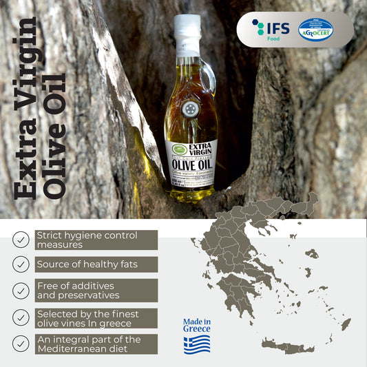 KORVEL Greek Extra Virgin Olive Oil, Amphora Bottle, 8.45 fl oz (250ml)