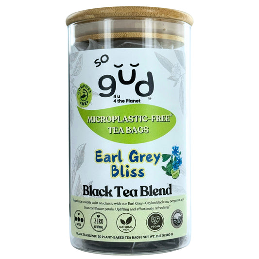 Earl Grey Bliss Black Tea | Plant-based Tea Bags