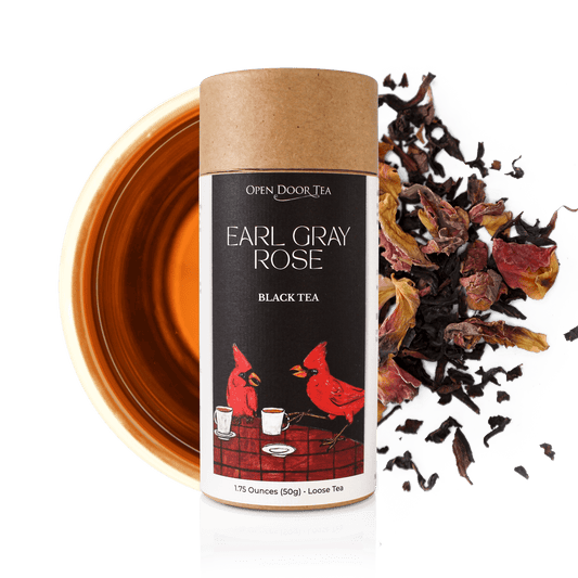 Open Door Tea Earl Gray Rose