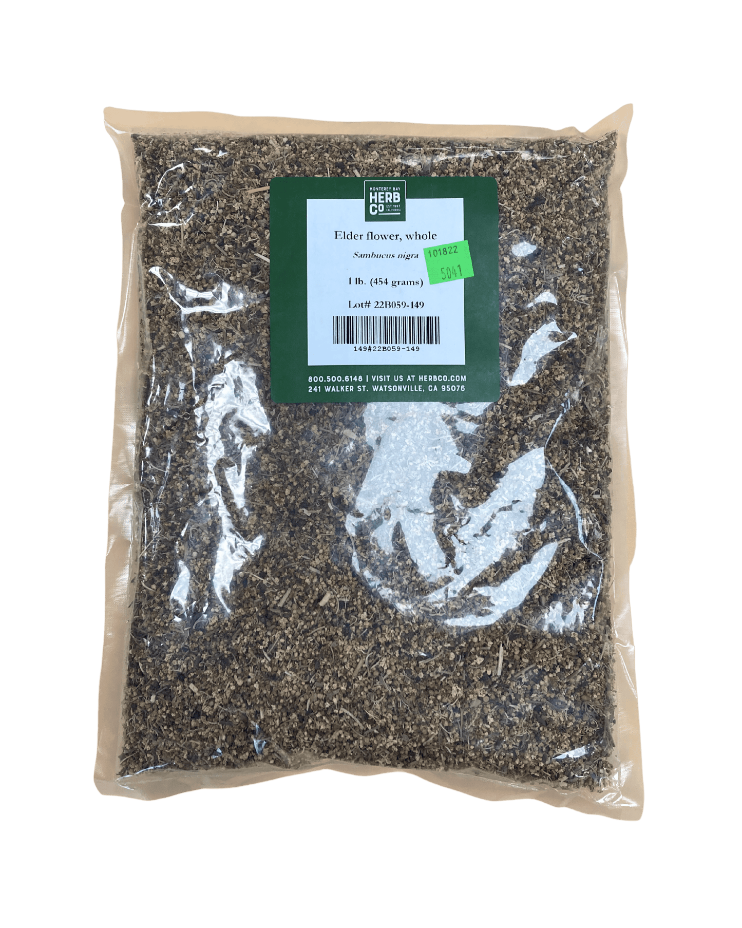 Elderflowers, Whole, Organic