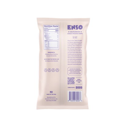 Okinawan Sweet Potato Chips | Sea Salt