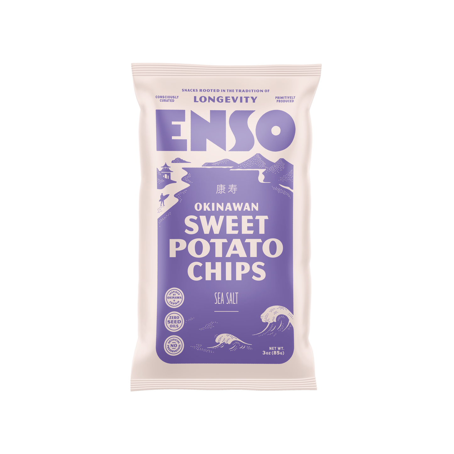 Okinawan Sweet Potato Chips | Sea Salt