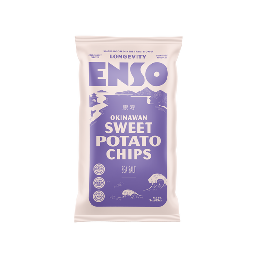 Okinawan Sweet Potato Chips | Sea Salt