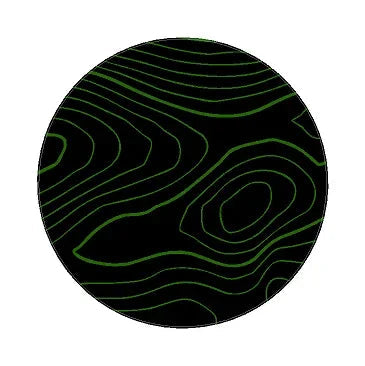 Rigid 360 Series 4" Light Cover Topo Overlays - Universal