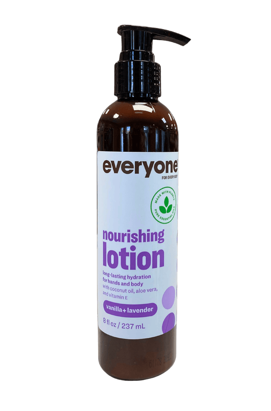 Lotion, Everyone Nourishing, Vanilla Lavender, 8oz