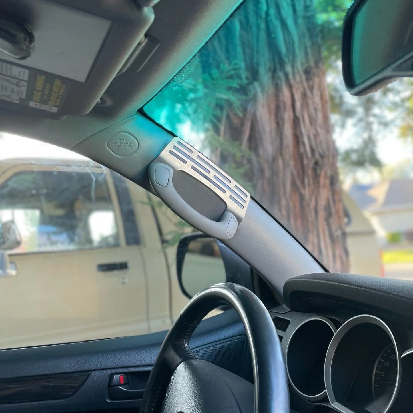 2003-2009 Lexus GX470 A-Pillar Grab Handle Accessory Mount For Phones Ham Radios Switch’s Winch Controller Overlanding