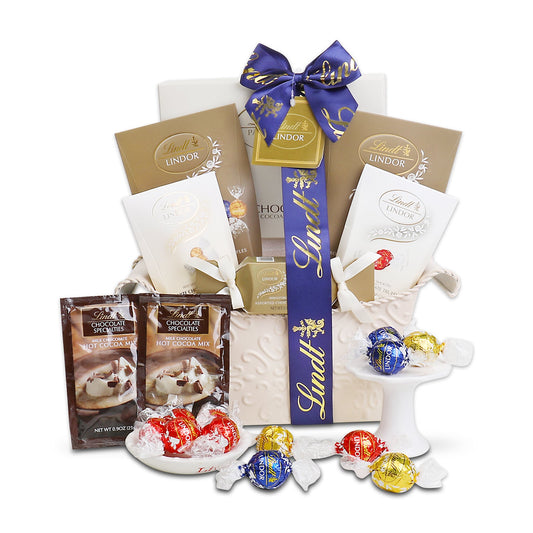 Lindt Chocolate Gift Basket