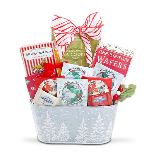 Teas the Season Gift Basket featuring Republic of Tea