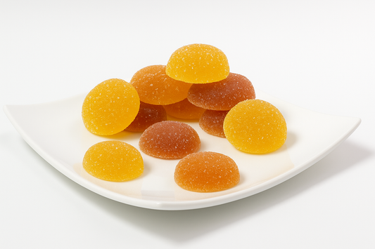 Andy Anand Delicious Pâtes de Fruits, French Fruit Jellies - Bursting with Flavor and Irresistible Taste - 24 Pcs Candy