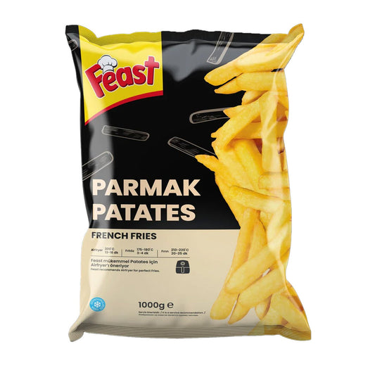 Feast French Fries, Parmak Patates, 10mm, 1000gr