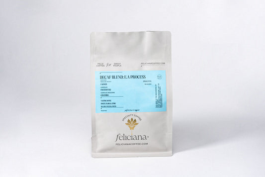 Decaf Blend: E.A process Ground 12 oz (340 gr)