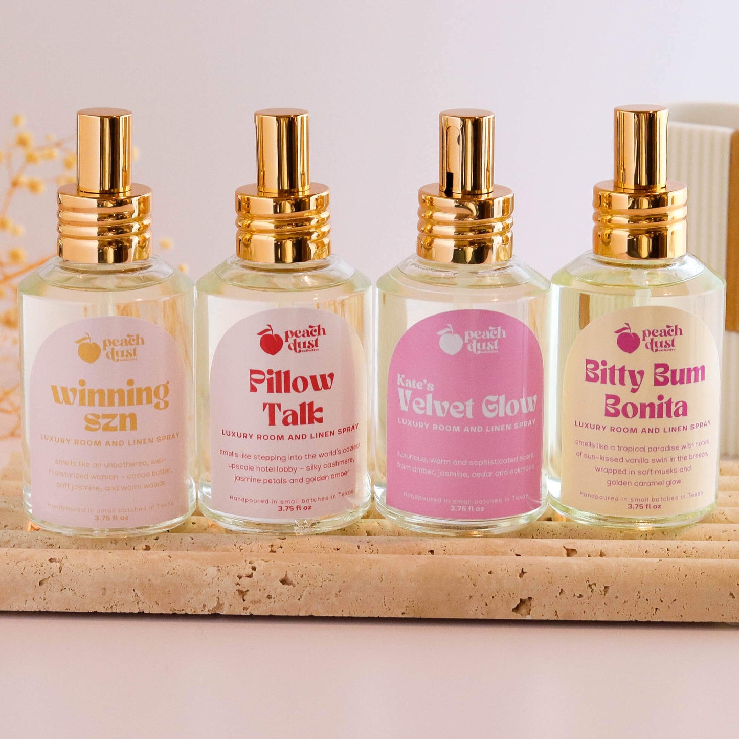 Kate's Velvet Glow Odor Eliminating Luxury Room and Linen Spray