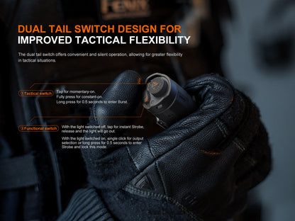 Fenix TK17 Dual Switch Tactical Flashlight