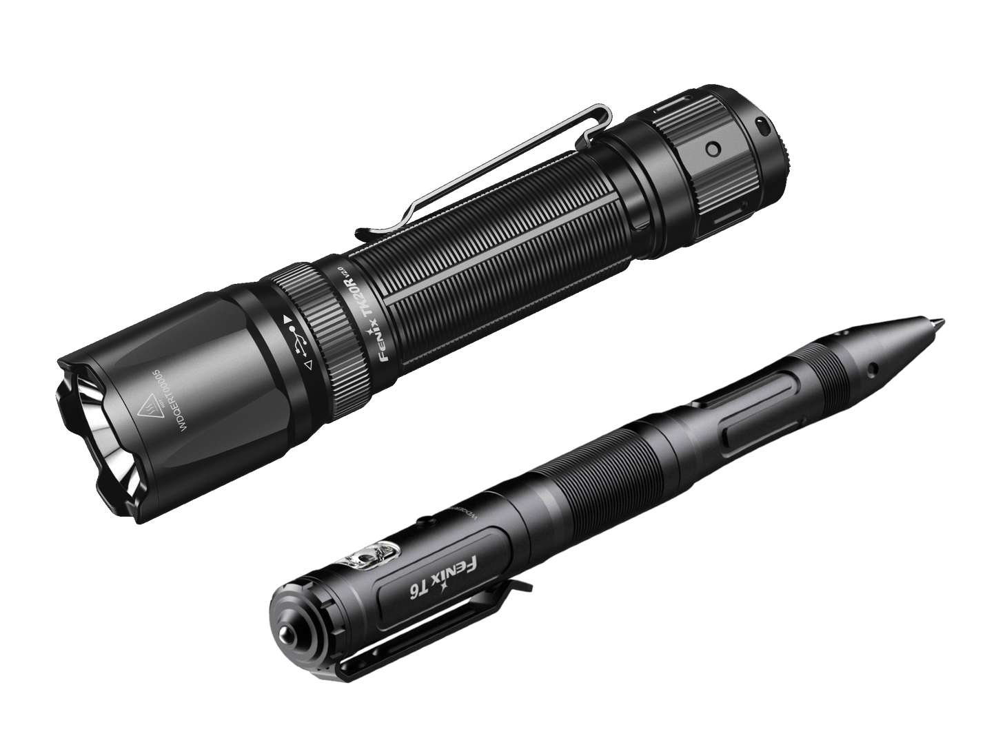 Fenix TK20R V2.0 Rechargeable Flashlight with FREE T5 Tactical Pen (optional)
