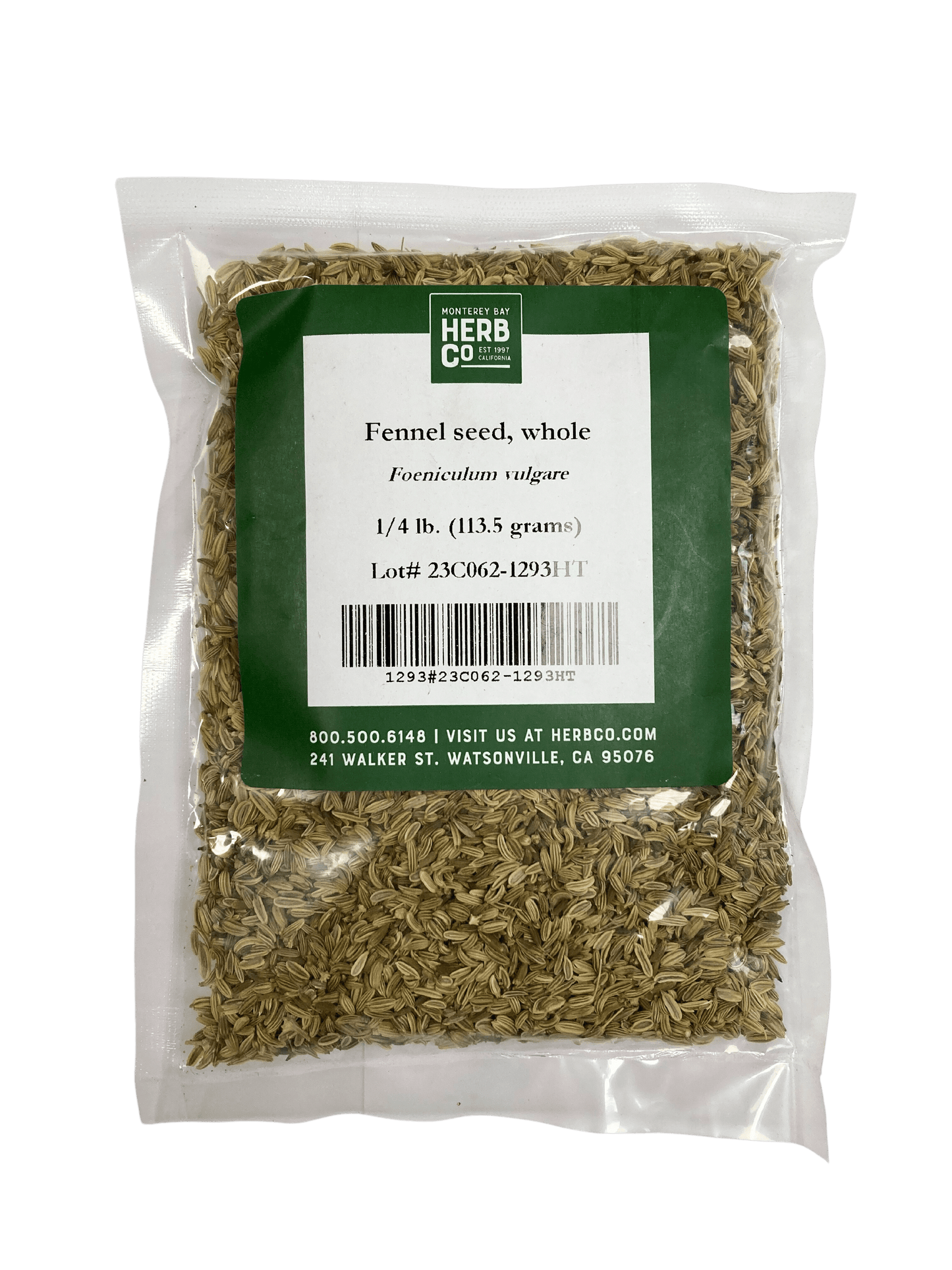 Fennel Seed, Whole