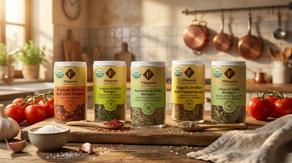 Filippone, Organic Crushed Bay Leaves, Italian Shaker Dried Bay Leaves, 20g (0.70oz)