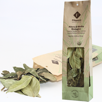 Filippone, Organic Bay Leaves, , Italian Dried Leaf 0.88oz (25g)