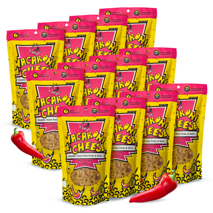 Hatch Red Chile, Garlic, Cheddar Mac and Cheese