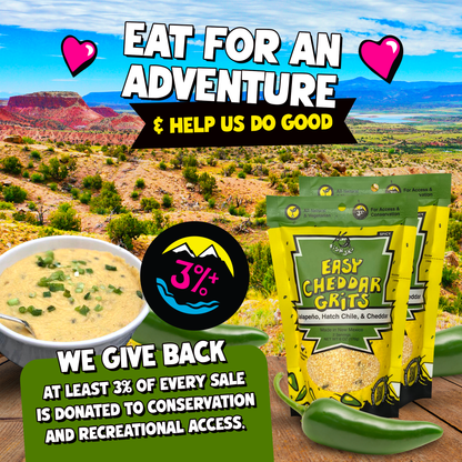 Jalapeño, Hatch Green Chile, Cheddar Grits