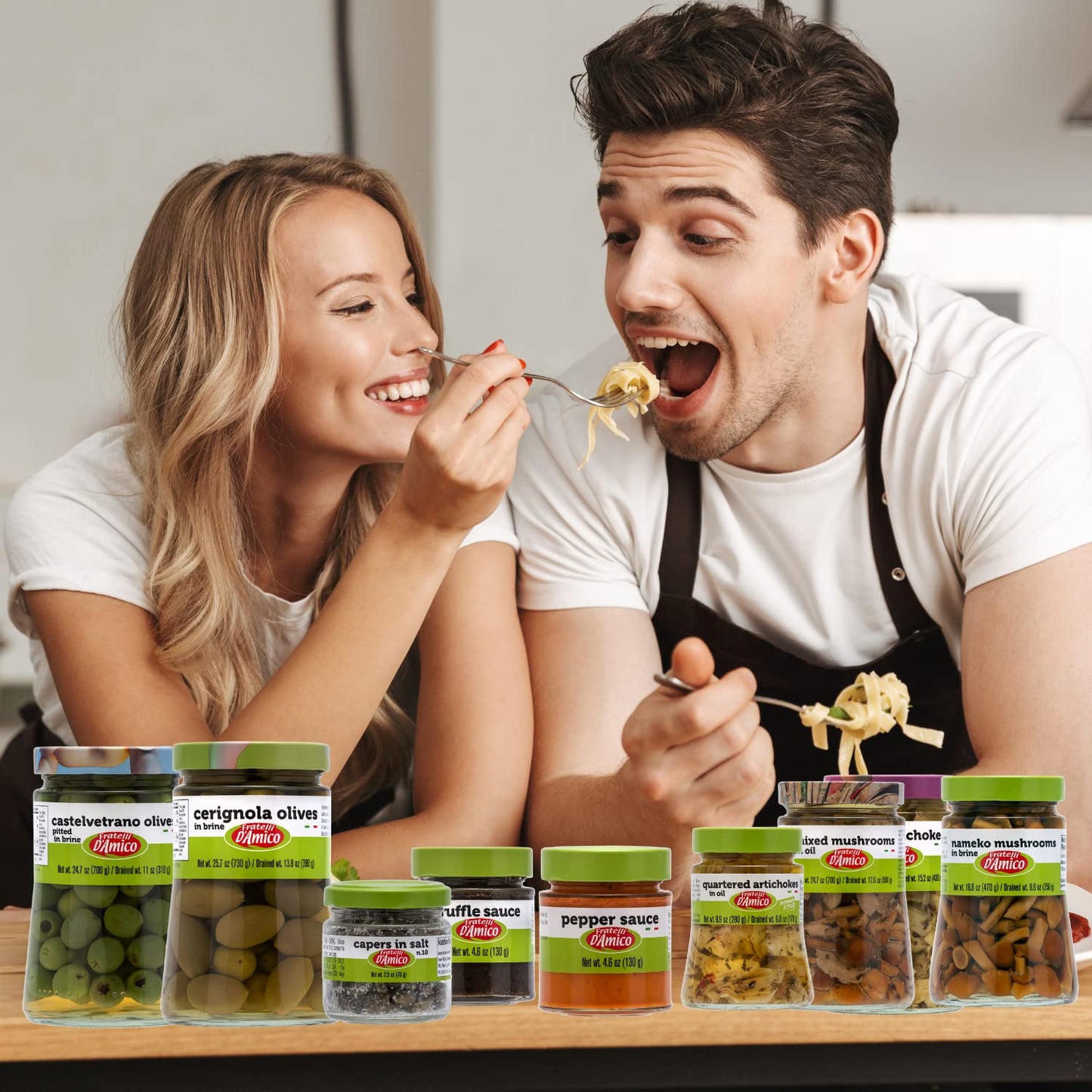 Fratelli D'Amico, Basil Pesto, Pesto Pasta, 17.6oz