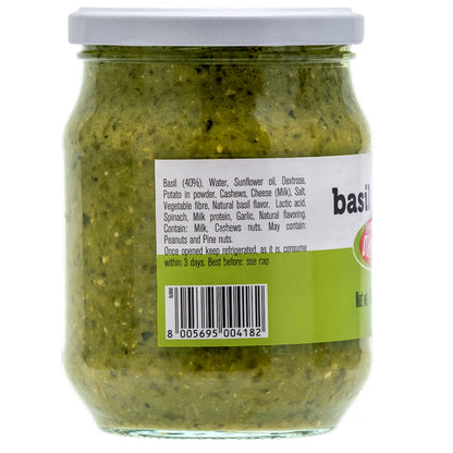 Fratelli D'Amico, Basil Pesto, Pesto Pasta, 17.6oz